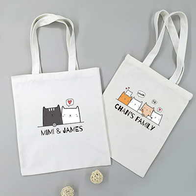 Bespoke Lovely Cats Collection - Eco-Friendly Tote Bag