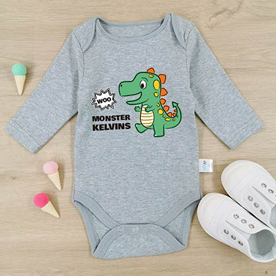 Bespoke Monster and dragon - Kids / Toddler - Hooded Pullover Hoodies / Crew-neck Sweater