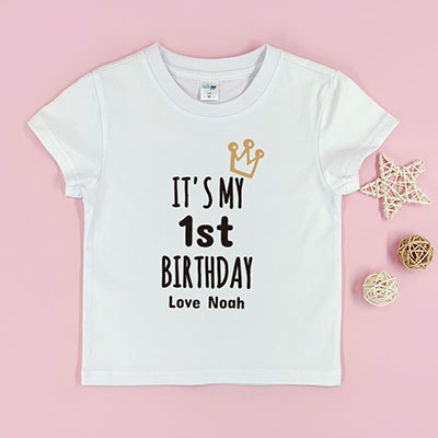 Bespoke My 1st birthday - Kids / Toddler T-Shirts