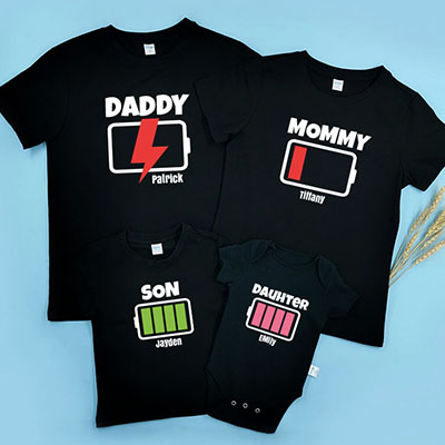 Bespoke Out of battery - Family / Adults / Kids T-Shirts / Baby Bodysuits