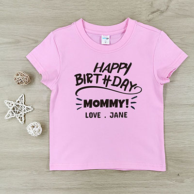 Bespoke Happy birthday family - Kids / Toddler T-Shirts