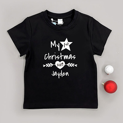 Bespoke My 1st Christmas - Kids / Toddler T-Shirts