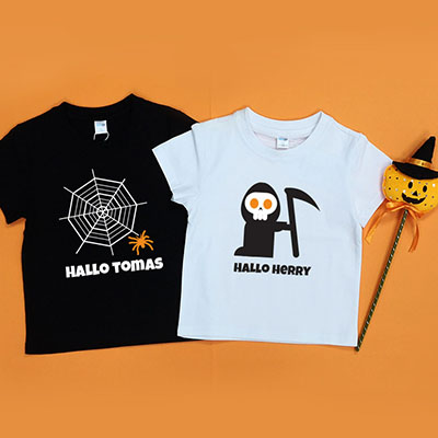 Bespoke Hallo Halloween - Kids / Toddler T-Shirts