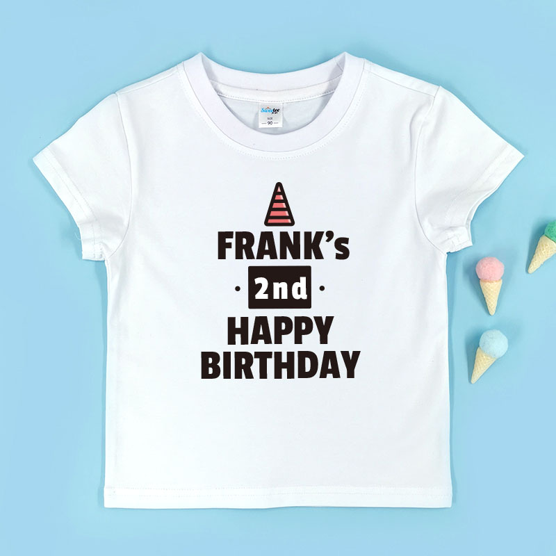 慶祝小孩生日 - 自訂童裝/小童T-Shirt