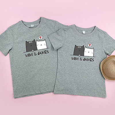 Bespoke Cat collection - Couple / Men / Women T-Shirts