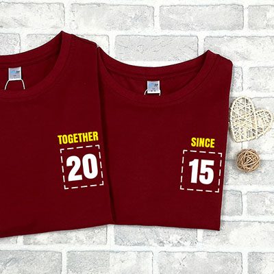Bespoke Together Since - Couple / Men / Women / Kids T-Shirts