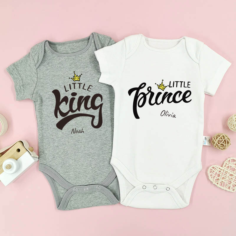 小公主/小王子 -  嬰兒長袖/短袖哈衣/連身衣