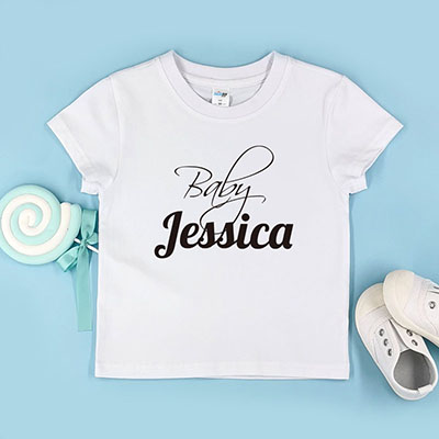 Bespoke Custom Baby Name - Kids / Toddler T-Shirts