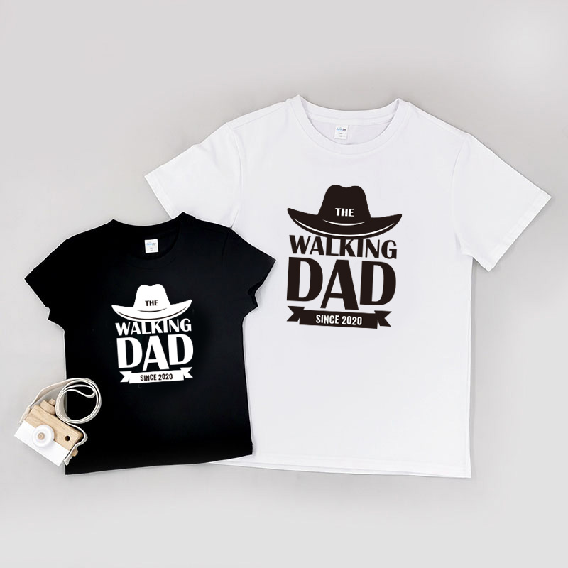 Walking Dad -家庭親子T-Shirt/嬰兒連身衣