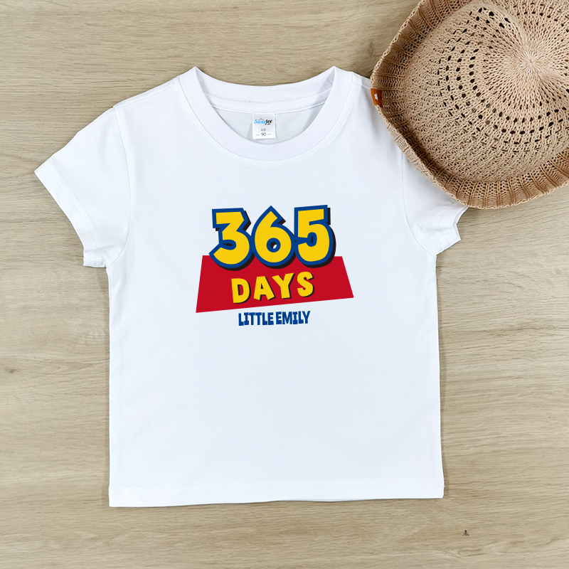 365日生日了 - 自訂童裝/小童T-Shirt