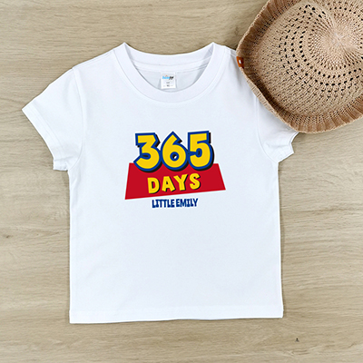 Bespoke 365 Days Birthday - Kids / Toddler T-Shirts