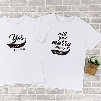 Bespoke Do You Marry Me 3  - Couple / Men / Women T-Shirts