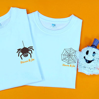 Bespoke Spider and Net Love - Couple / Men / Women T-Shirts