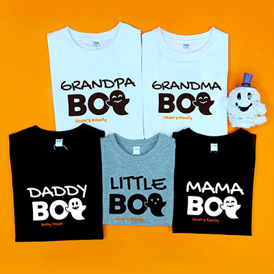 Bespoke Boo Family - Family / Adults / Kids T-Shirts / Baby Bodysuits