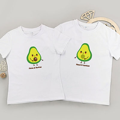 Bespoke Avocado Love - Couple / Men / Women T-Shirts