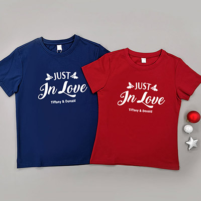 Bespoke Christmas Just-in-love - Couple / Men / Women T-Shirts