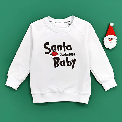 Bespoke Santa Baby 2 - Kids / Toddler - Hooded Pullover Hoodies / Crew-neck Sweater