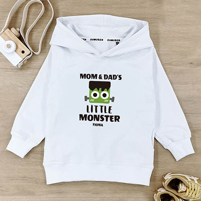 Bespoke Little Monsters - Kids / Toddler - Hooded Pullover Hoodies / Crew-neck Sweater