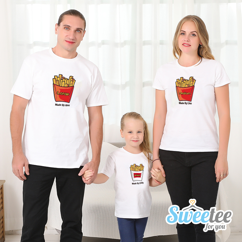 French fries - Family / Adults / Kids T-Shirts / Baby Bodysuits