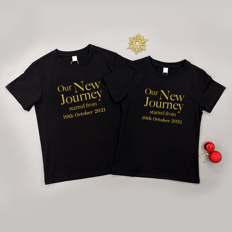 Our New Journey - 情侶/男裝/女裝圓領T-Shirt
