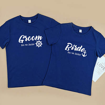 Bespoke Groom & Bride 3 - Couple / Men / Women T-Shirts