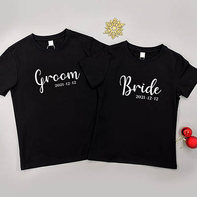 Bespoke Groom & Bride 4 - Couple / Men / Women T-Shirts