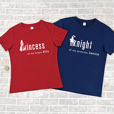 Bespoke Knight princess - Couple / Men / Women T-Shirts