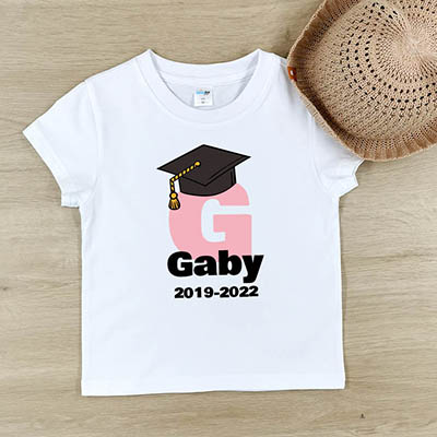 Bespoke Graduate Alphabet - Kids / Toddler T-Shirts