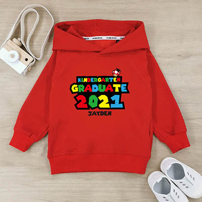 Bespoke Kindergarten Graduate - Kids / Toddler - Hooded Pullover Hoodies / Crew-neck Sweater