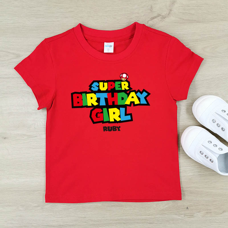 超級生日小孩 - 自訂童裝/小童T-Shirt