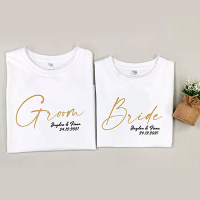 Bespoke Groom & Bride 5 - Couple / Men / Women T-Shirts