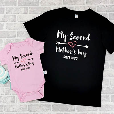 Bespoke My First Mothers Day - Family / Adults / Kids T-Shirts / Baby Bodysuits