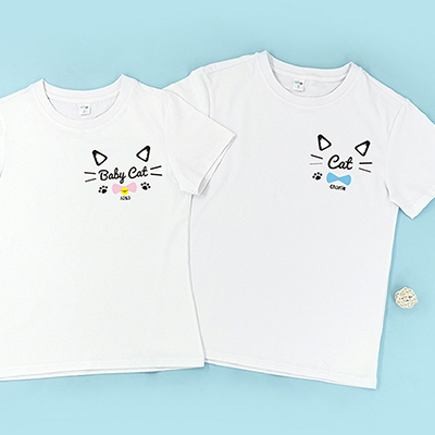 Bespoke Baby Cat - Couple / Men / Women T-Shirts