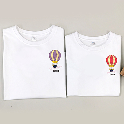 Bespoke Hot Air Balloon - Couple / Men / Women T-Shirts