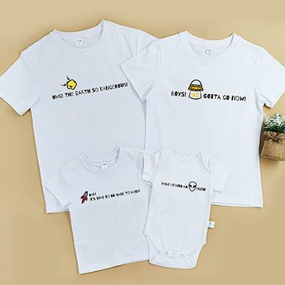 Bespoke Space - Family / Adults / Kids T-Shirts / Baby Bodysuits