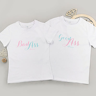 Bespoke Good Or Bad Ass - Couple / Men / Women T-Shirts