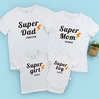 Bespoke Thunder - Family / Adults / Kids T-Shirts / Baby Bodysuits