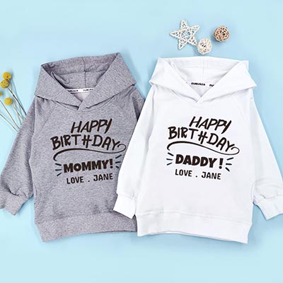 Bespoke Happy birthday family - Kids / Toddler / Baby - T-Shirts / Bodysuits