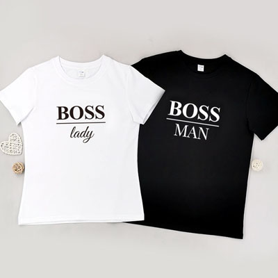 Bespoke Mini boss collection - Couple / Men / Women T-Shirts